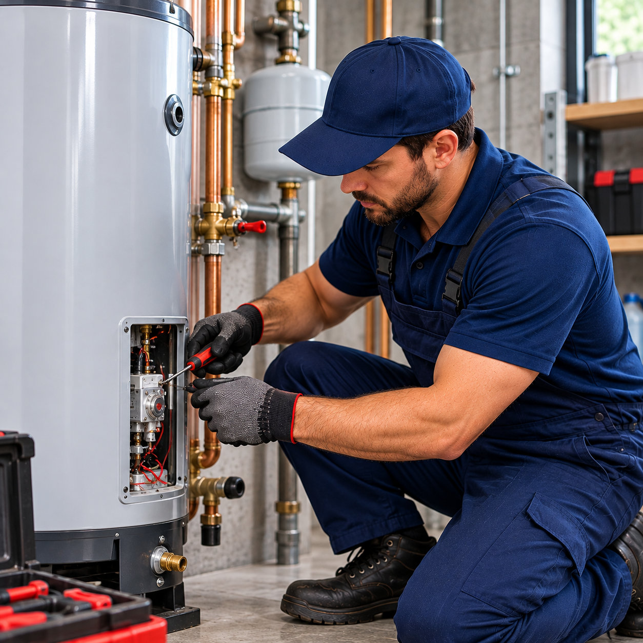 Water heater / geyser service